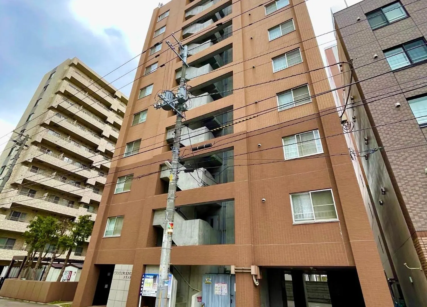8-1札幌駅徒歩7分の好立地マンション　利便性良しで広い室内空間 Appartement 0*, Sapporo